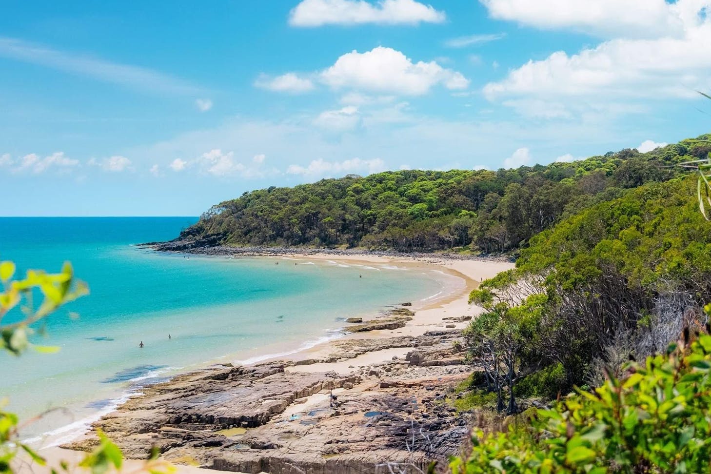 noosa camping ground beach